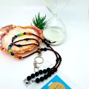 Custom made lanyard for work badges and more.